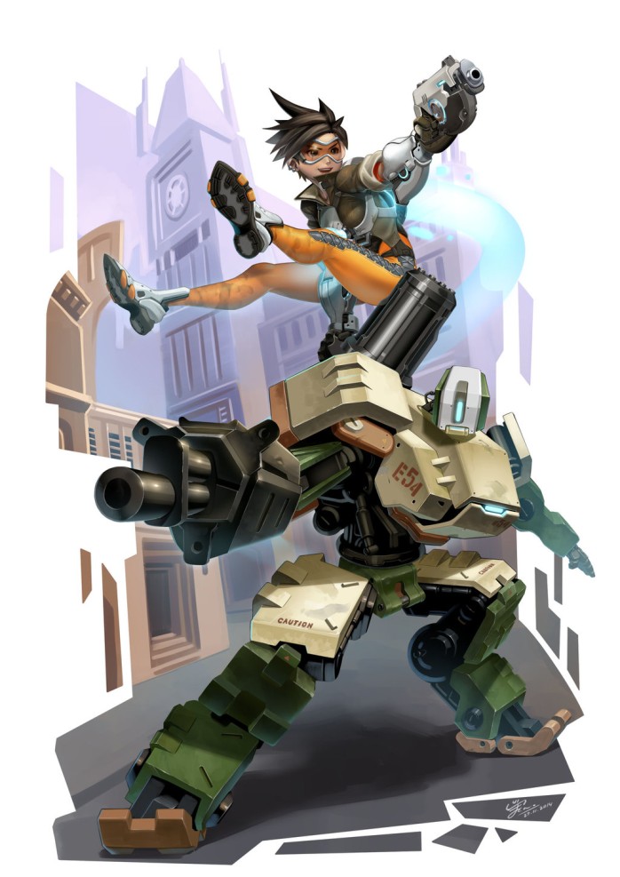 Bastion e Tracer por Agustinus