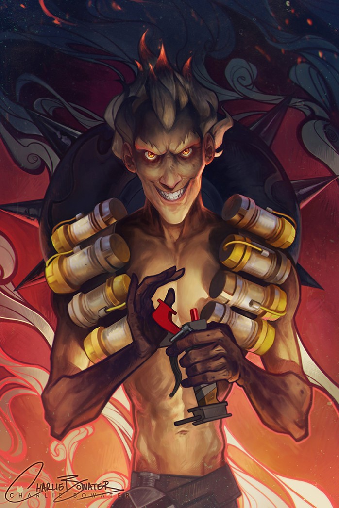 Junkrat por Charlie Bowater
