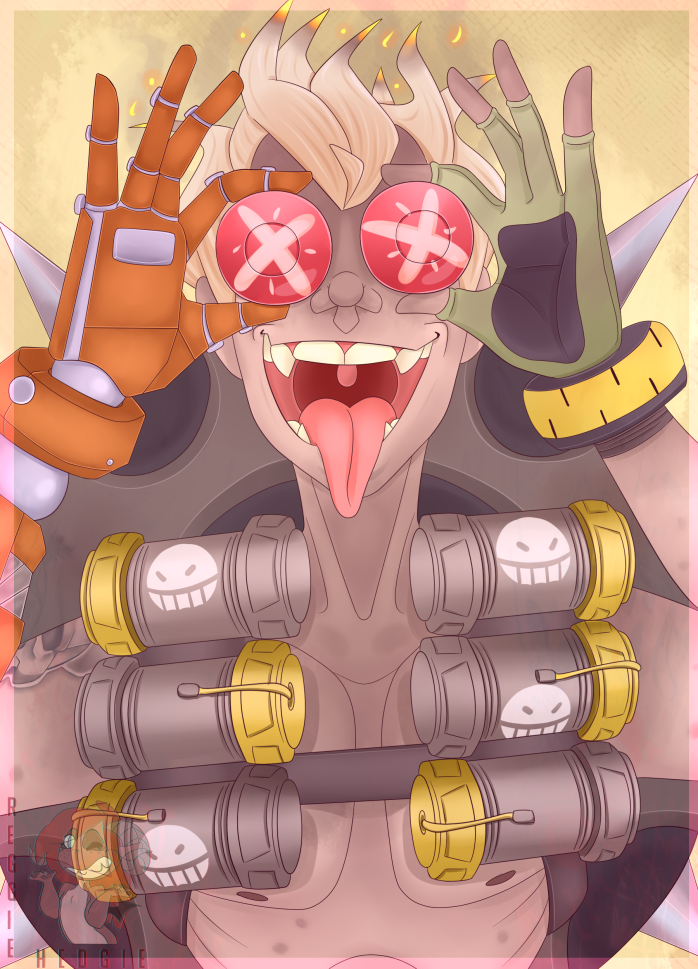 Junkrat por Reggiehedgie