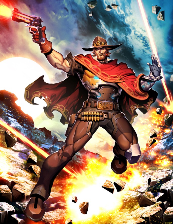 McCree por Genzoman