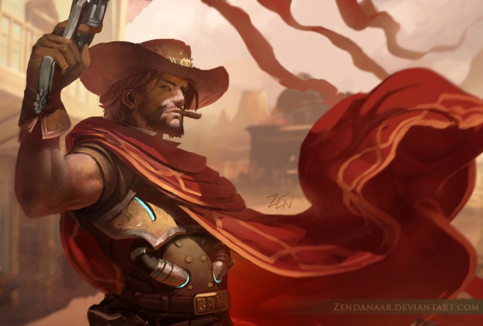 McCree por Zendanaar