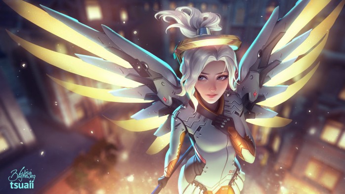 Mercy por Tsuaii