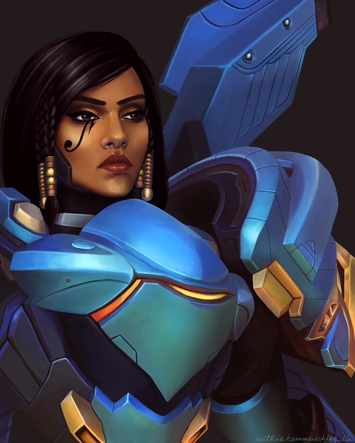 Pharah por Ruthiebutt