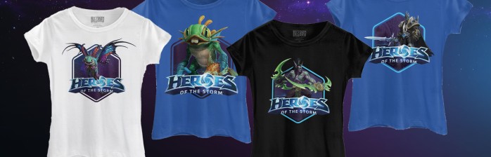 Camisetas oficiais da Blizzard? Temos sim senhor!