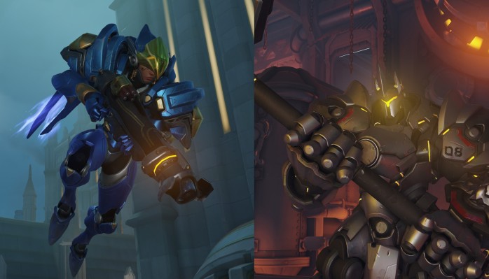 pharah e reinhardt