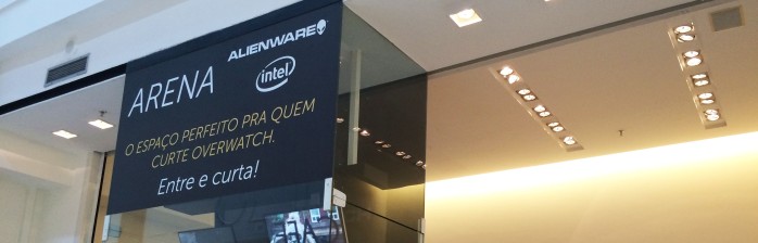 Evento Arena Alienware em São Paulo para jogar Overwatch!